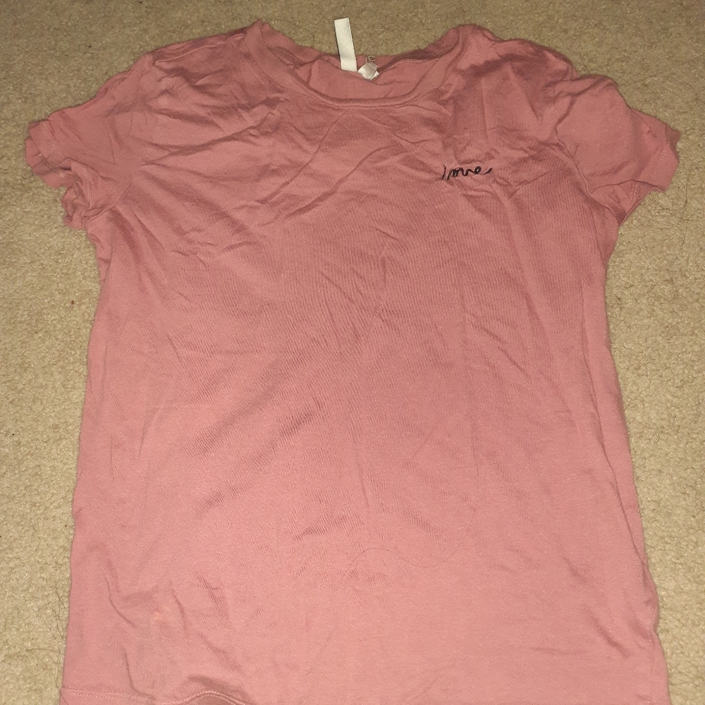 H&M PINK SHIRt